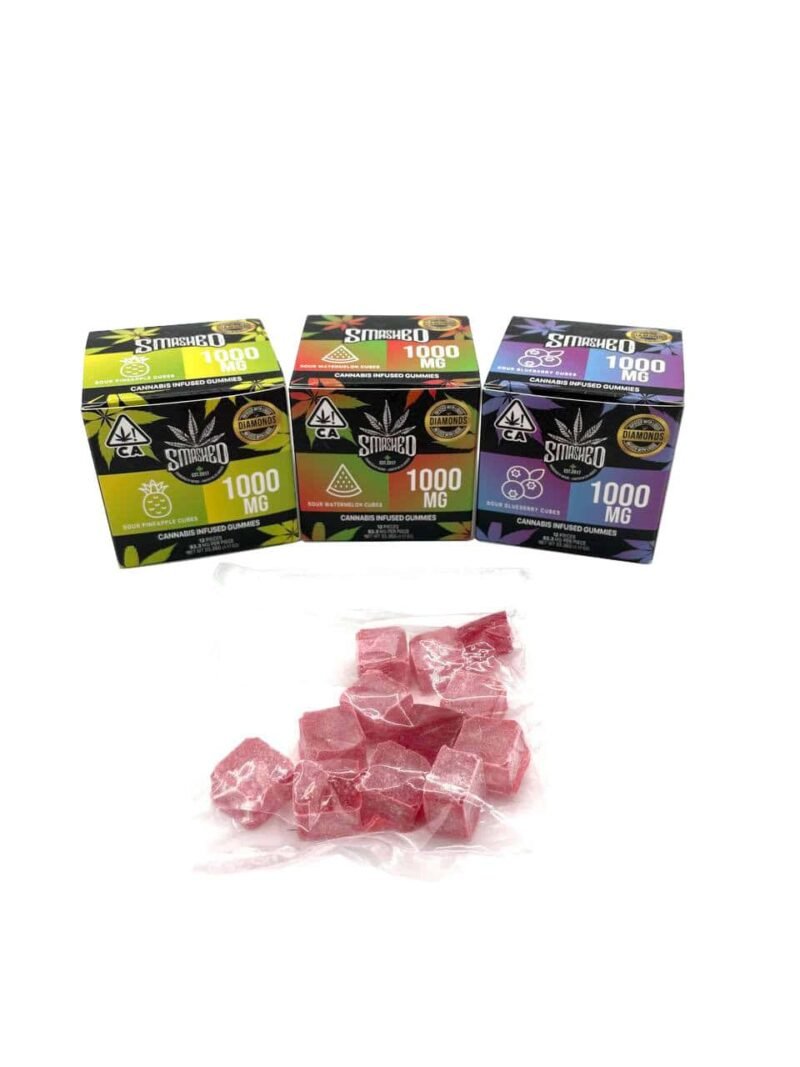 BUY SMASHED DIAMOND 1000MG GUMMIES